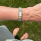 Suede Strap in Seafoam Green