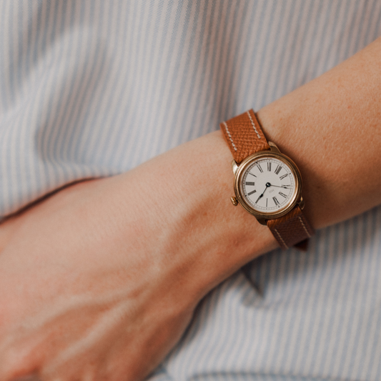 Calfskin Strap in Whisky