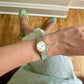 Suede Strap in Seafoam Green
